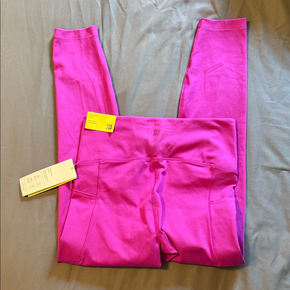 Women Hot Pink Leggings